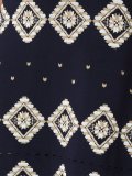 v neck jacquard dress