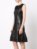 flared hem dress