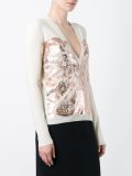 jacquard lace jumper