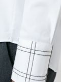 金属扣细节衬衫