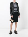 safety pin detail clutch
