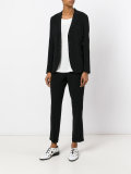 drawstring cropped trousers