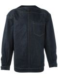 denim sweatshirt