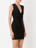 v-neck sleeveless dress