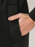 mid-lenght belted coat