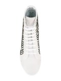 wings print sneakers
