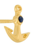 'Mini Anchor Biography' stud earrings