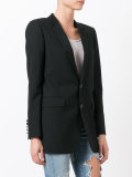 single breasted tube jacket