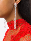 long stoned earrings 