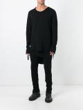 round neck oversized jumper