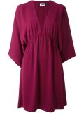 knee length charmeuse dress