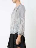 floral print blouse