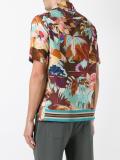tropical print shirt