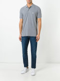 embroidered logo polo shirt 