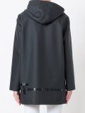 hooded rain-coat