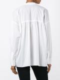 gathered back shirt