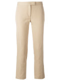 cropped flared trousers