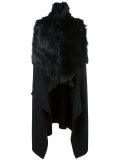 shearling waistcoat
