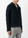 piquet hoodie