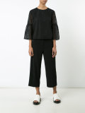 perforated blouse 