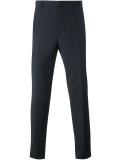 tailored straight fit trousers