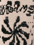 embellished round neck jumper