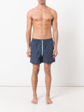 rooster print swim shorts