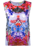 floral print top 