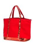 sequin embellished crossbody bag