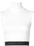 turtleneck cropped top