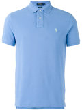 embroidered logo polo shirt 