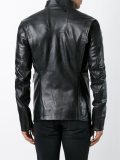 high neck zipped jacket
