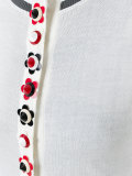 floral placket cardigan 