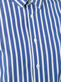 cropped striped shirt