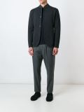 buttoned up blazer