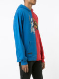 Auction House colour block hoodie