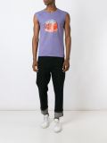 puzzling occurence sleeveless top