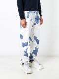 spots print sweatpants