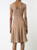 rib knit skater dress