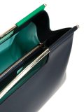 metallic handle clutch