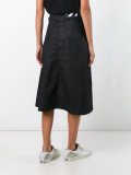 A-line midi skirt