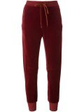 velour trackpants