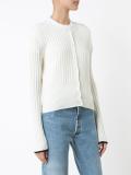 ribbed cardigan 