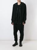 zipped sweatshirt