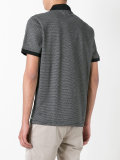 contrast collar polo shirt 
