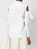cut-out sleeve shirt