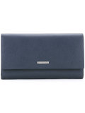 logo foldover wallet