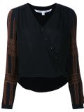 v-neck blouse 