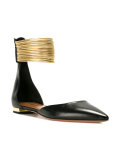 ankle strap ballerinas