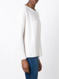 oversize box cable sweater